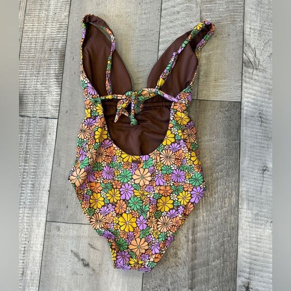 Roxy Eco All About Sol One Piece Swimsuit - Picture 5 of 7